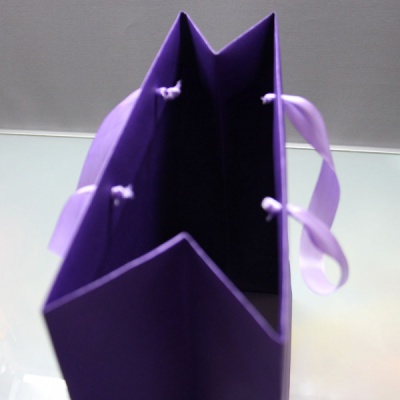 Пакет 33x40x16 фиолетовый, эфалин