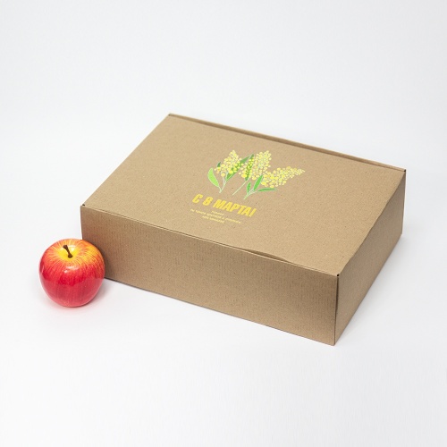 Гофрокоробки 22х10х33см, цвет - коричневый, материал - гофрокартон, ламинация - без ламинации, фото 2