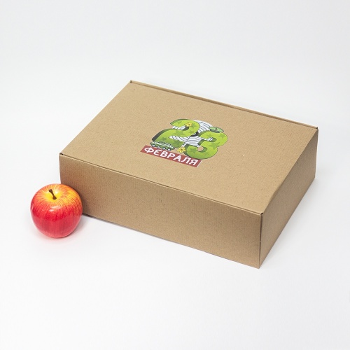 Гофрокоробки 22х10х33см, цвет - коричневый, материал - гофрокартон, ламинация - без ламинации, фото 2