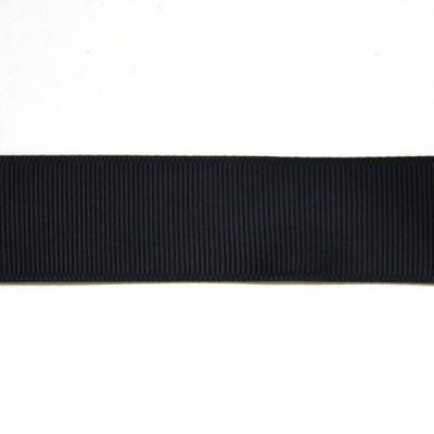Лента декоративная, черная, 25мм х 45м